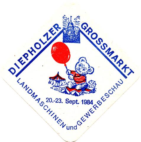 hiddenhausen hf-nw herforder quad 3b (raute185-diepholzer gro�markt 1984-blaurot)